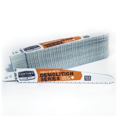 Century Drill & Tool Recip Blade 8/10T X 6 Demolition 25Pk