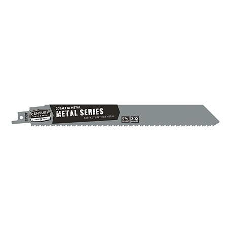 Century Drill & Tool 8/10T9 Reciprocating Metal Saw Blades, 25-Pack