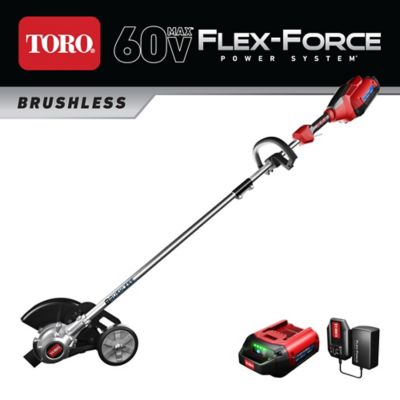Toro 60V Max Lithium-Ion Cordless 8 in. Lawn Edger, Battery and Charger Included Toro 60V Max Lithium-Ion Cordless 8 in