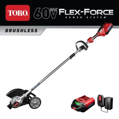 Toro 60 volt flex force straight shaft battery deals string trimmer 51830