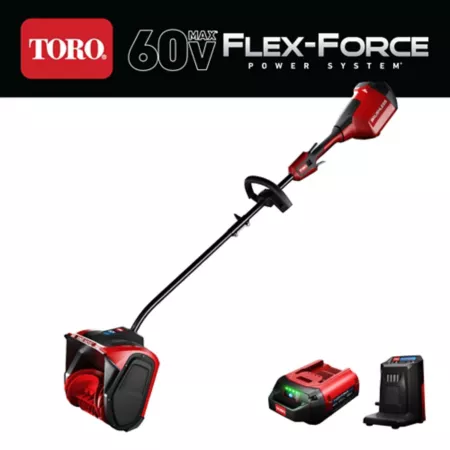 Toro 60V Battery 12 in Cordless Electric Snow Shovel with 2.5 Ah Battery and Charger Snow & Ice Tools