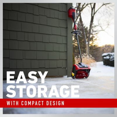 Image showing  12 in. 60-Volt Battery Cordless Electric Snow Shovel with 2.5 Ah Battery Plus Charger