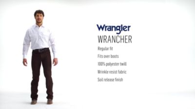 Image showing  Men's Classic Fit High-Rise Wrancher Dress Jeans