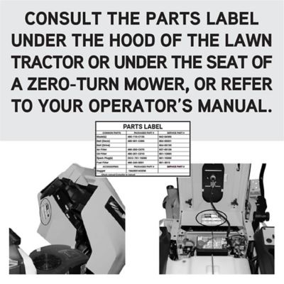Image showing 1 th MTD 34 in. and 50 in. Genuine Xtreme 2-in-1 Mulching Lawn Mower Blade for Craftsman, Cub Cadet, Murray and Troy-Bilt Mowers