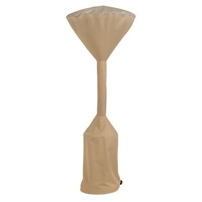 Modern Leisure Basics Stand-Up Patio Heater Cover, 30 in. Diameter (Top) x 18.5 in. Diameter (Bottom) x 94 in., Khaki