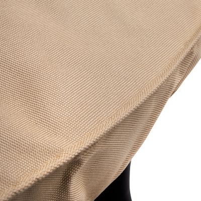 Image showing 6 th Modern Leisure Basics Round Patio Fire Pit Cover, 36 in. Diameter x 4 in., Khaki