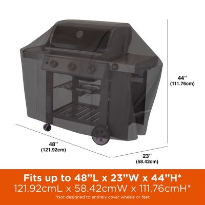 Image showing  Chalet 48 in. Grill Cover, 48 in.L x 23 in.W x 44 in.H, Black