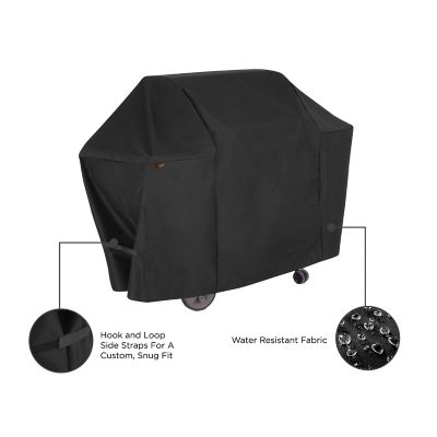 Image showing  Chalet 58 in. Grill Cover, 58 in.L x 25 in.W x 44.5 in.H, Black