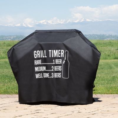 Image showing  Chalet 62 in. Grill Cover, 62"L x 25"W x 46"H, Black, 3027