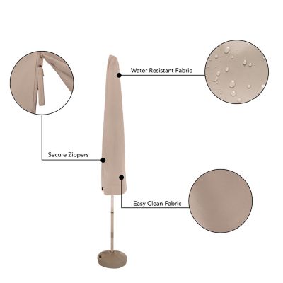 Image showing  Chalet Patio and Market Umbrella Cover, 21 in. x 8 in. x 73 in., Beige