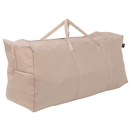 Modern Leisure Chalet Patio Cushion & Cover Storage Bag, 45.5 in.L x 13.75 in.W x 20 in.H, Beige, 2933