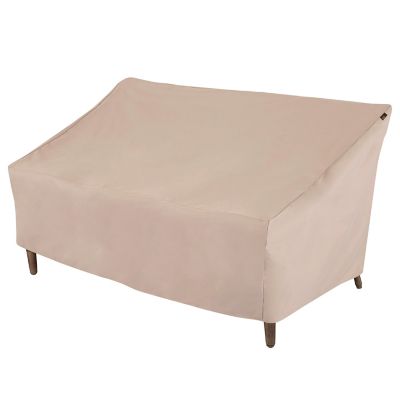 Modern Leisure Chalet Patio Loveseat Cover, 57.5 in. x 38 in. x 38 in., Beige