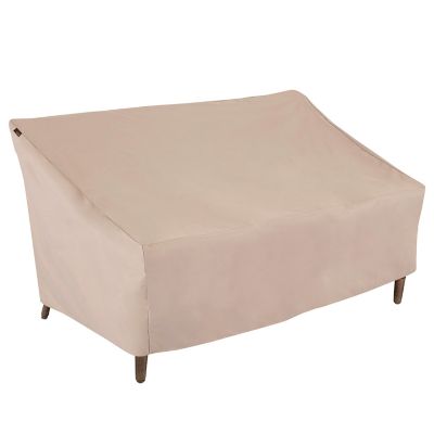 Modern Leisure Chalet Patio Loveseat Cover, 66 in. x 40 in. x 39 in., Beige