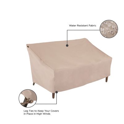 Image showing  Chalet Patio Loveseat Cover, 66 in. x 40 in. x 39 in., Beige
