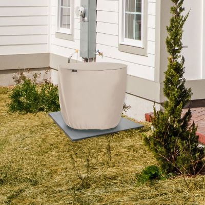 Image showing  Chalet Round Air Conditioner Cover, 34 in. Diameter x 30 in., Beige