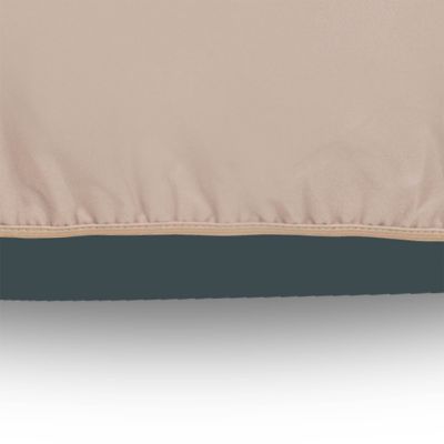 Image showing 7 th Modern Leisure Chalet Round Air Conditioner Cover, 34 in. Diameter x 30 in., Beige