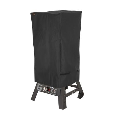 Modern Leisure Chalet Smoker Cover, 18.5 in.L x 17 in.W x 34 in.H, Black