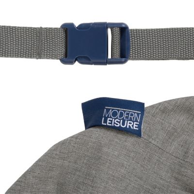 Image showing 5 th Modern Leisure Garrison 2-Stage Snowblower Cover, Waterproof, 47 in. x 31 in. x 37 in., Granite