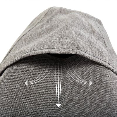 Image showing 6 th Modern Leisure Garrison 2-Stage Snowblower Cover, Waterproof, 47 in. x 31 in. x 37 in., Granite