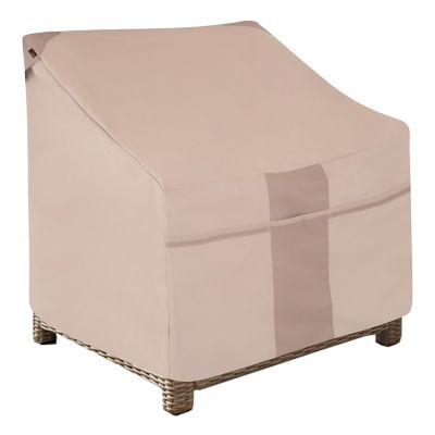 Modern Leisure Monterey Deep Seated Patio Lounge Chair Cover, 38 in. x 40 in. x 31 in., Beige, 2903