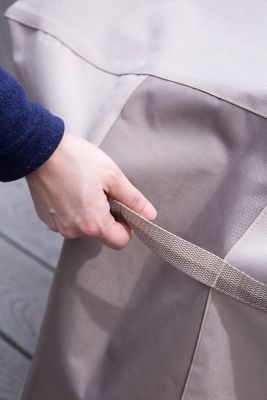 Image showing 6 th Modern Leisure Monterey Deep Seated Patio Lounge Chair Cover, 38 in. x 40 in. x 31 in., Beige, 2903