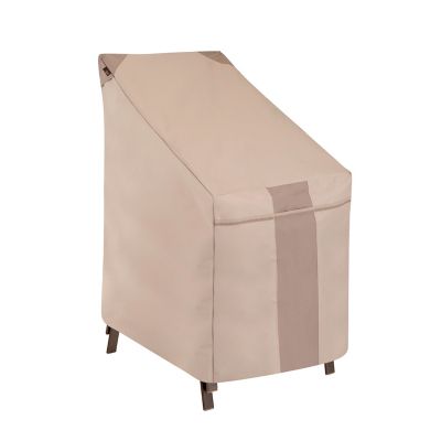 Modern Leisure Monterey High-Back Patio Chair Cover, 25.5 in. x 35.5 in. x 34 in., Beige