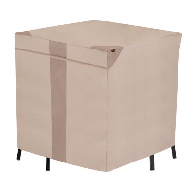 Image showing 11 th Modern Leisure Monterey Patio Bar Table & Chair Set Cover, 66"L x 64"W x 34"H, Beige, 2915