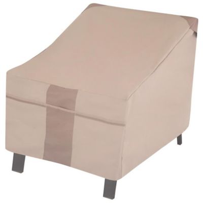 Image showing 6 th Modern Leisure Monterey Patio Lounge Chair Cover, 35 in. x 38 in. x 31 in., Beige