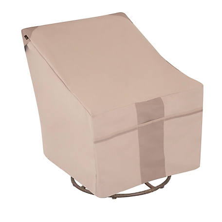 Modern Leisure Monterey Patio Swivel Lounge Chair Cover, 37.5 in. x 39.25 in. x 38.5 in., Beige