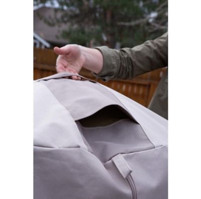 Image showing  Monterey Round Patio Table and Chair Set Cover, 94 in. Diameter x 23 in., Beige