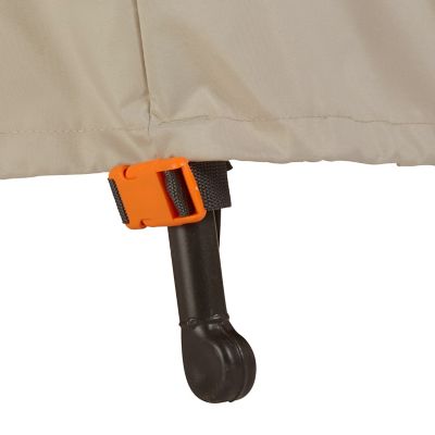 Image showing 7 th Modern Leisure Renaissance General Purpose Patio Furniture Cover, 140 in. x 70 in. x 35 in., Gray