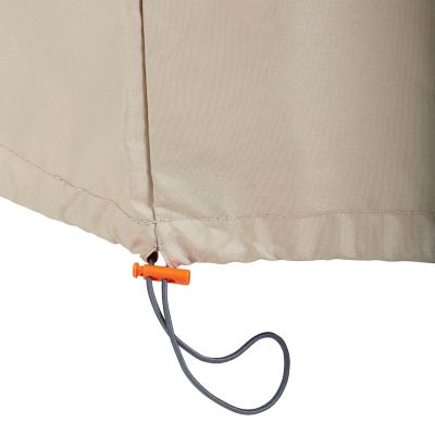 Image showing 9 th Modern Leisure Renaissance Ultralite Patio Loveseat Cover, 66 in. x 40 in. x 39 in., Gray