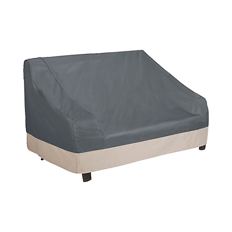 Modern Leisure Renaissance Ultralite Patio Loveseat Cover, 82.5 in. x 38 in. x 38.25 in., Gray