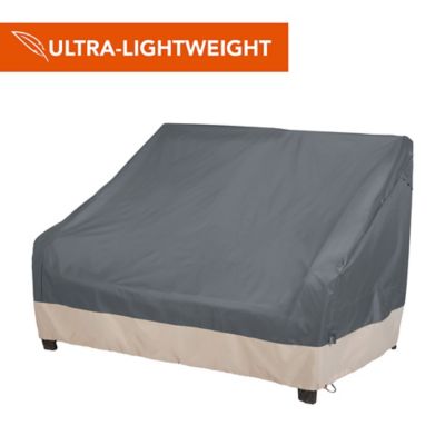 Image showing 1 th Modern Leisure Renaissance Ultralite Patio Loveseat Cover, 82.5 in. x 38 in. x 38.25 in., Gray