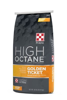 Image showing  High Octane Golden Ticket Livestock Supplement, 40 lb. Bag