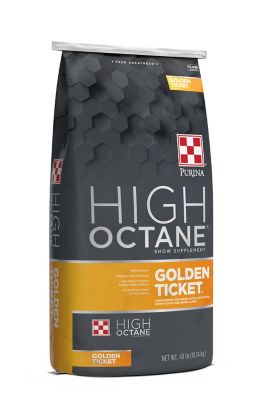 Image showing  High Octane Golden Ticket Livestock Supplement, 40 lb. Bag