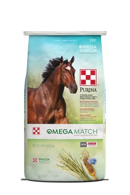 Image showing  Omega Match Ration Balancing Horse Feed, 40 lb.