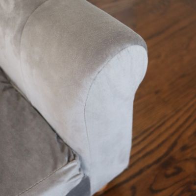 Image showing  42-In. Elegant Faux-Velvet Rectangle Pet Bed for Medium and Large Dogs