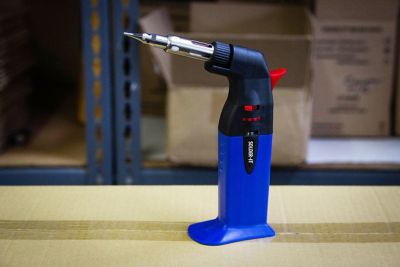 Image showing  Multifunction Torch/Soldering Iron Tool Kit