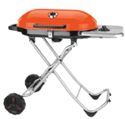 Grillfest Propane Folding Grill, Orange