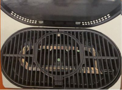 Image showing  1-Burner Propane Gas Folding Grill, 15,000 BTU, Orange