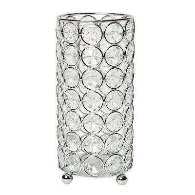 Elegant Designs Elipse Candle Holder, 5 in., HG1001-CHR