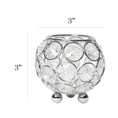 Image showing  3 in. Elipse Circular Candle Holder