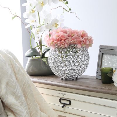 Elegant Designs 7 in. Elipse Circular Candle Holder