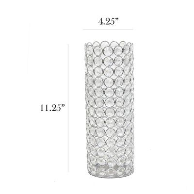 Image showing  Elipse Decorative Crystal Vase, 11.25 in.