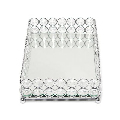 Image showing  Elipse Mirrored Vanity Tray, 10.5 in. x 6.25 in. x 2.5 in.