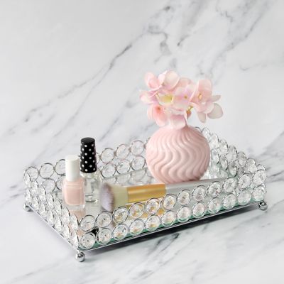 Image showing  Elipse Mirrored Vanity Tray, 10.5 in. x 6.25 in. x 2.5 in.