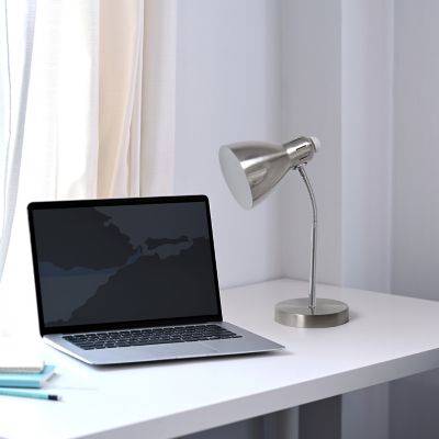 Simple Designs Semi-Flexible Desk Lamp, 16.53 in.