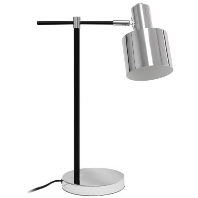 Image showing  Mid Century Modern Metal Table Lamp, Chrome