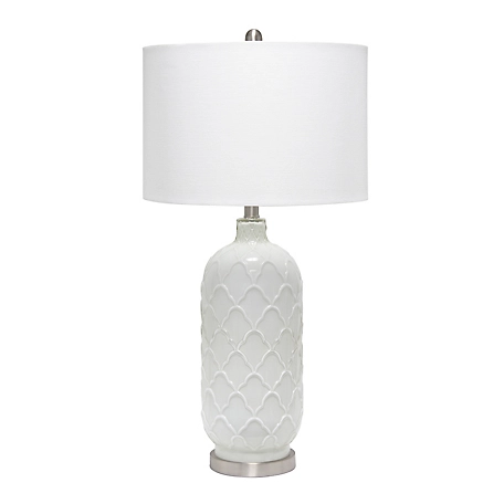 Lalia Home 29.25 in. H Classic Table Lamp with Fabric Shade